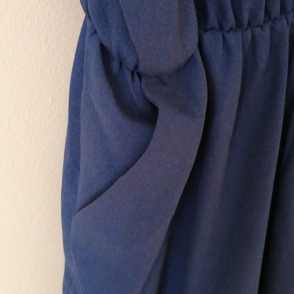 Finders Keepers Dark Blue Jumpsuit - Picture 7 of 11